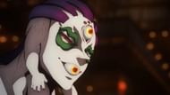 Gyokko as seen in Demon Slayer season 3 (Image via Ufotable)